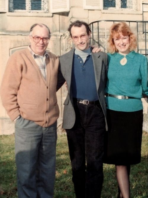 Dr. Keppe, Gilbert e Dra. Claudia Pacheco (fundadora e diretora das Faculdades Keppe & Pacheco)